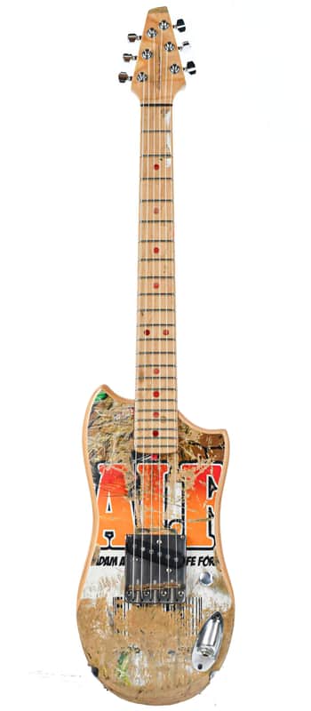 Skateguitar Musk Adam Alfaro Board Ca. 2007 image 1