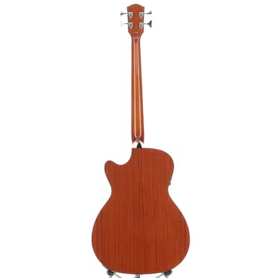 Fender CB-60SCE Bass, Laurel Fingerboard, Natural (SR) (05855) image 6