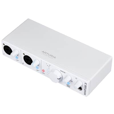 Arturia MiniFuse Recording Pack - USB Audio Interface Bundle with Condenser Microphone, Headphones, and Creative Software for Recording, Streaming, and Podcasting, White image 5