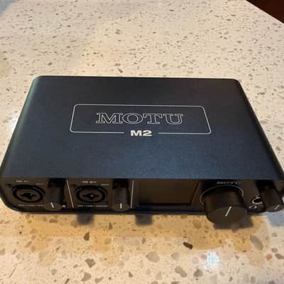 MOTU M2 USB-C Audio Interface 2019 - Present - Black image 2