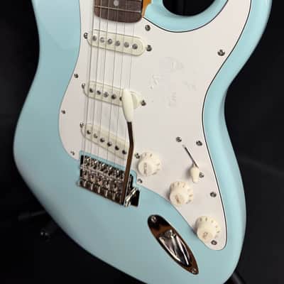 Squier FSR Classic Vibe 70's Stratocaster Electric Guitar Sonic Blue Finish (680) image 7