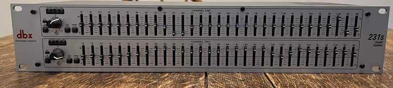 dbx 231s Dual Channel 31-Band EQ 2010s - Silver image 1