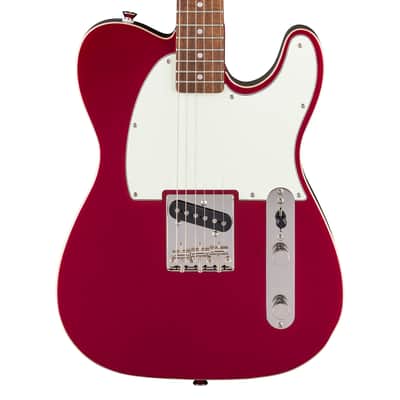 Squier Classic Vibe Custom Esquire - Candy Apple Red w/Indian Laurel FB image 1