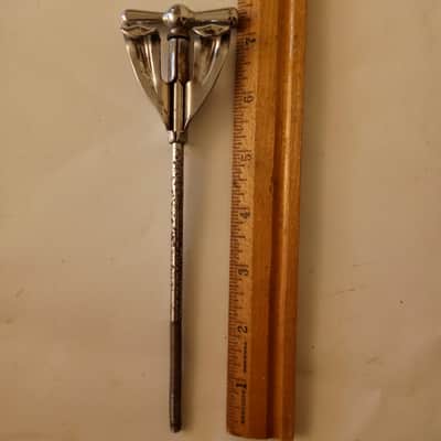 Ludwig 7"Bass Drum Bow-Tie Tension T-Rod+Claw Chrome Vintage50s-60s Keystone USA image 3