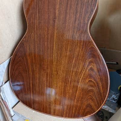 Handmade 40in Bearclaw Sitka Brown Ebony Wide Nut Shellac image 7