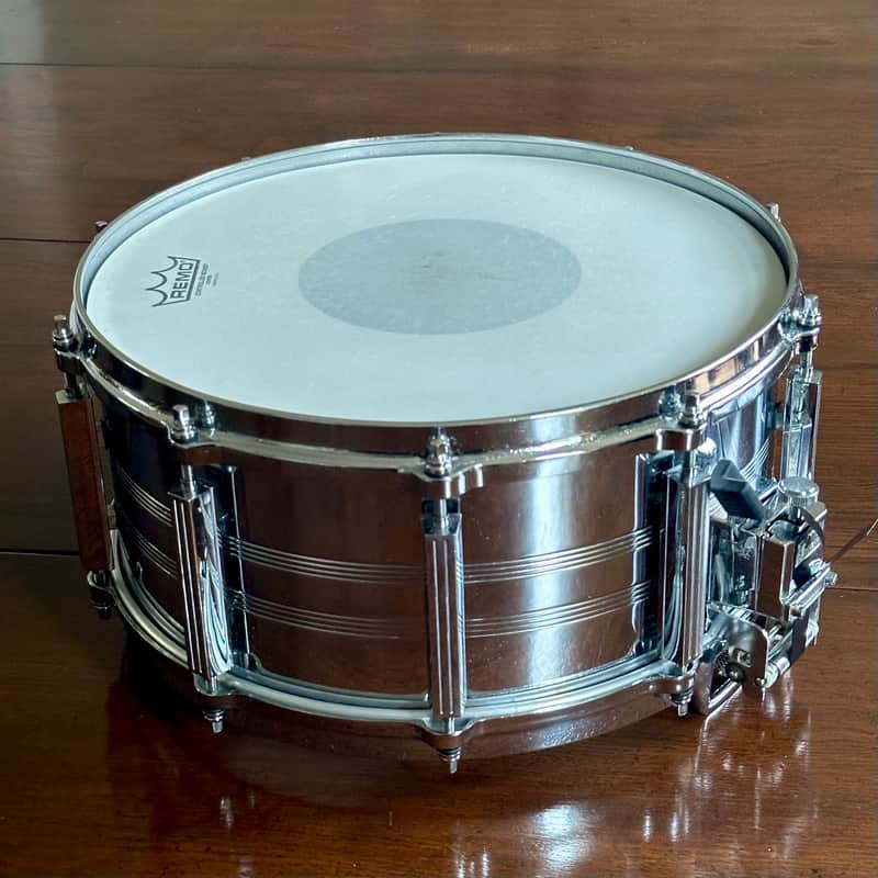 Tama Power Metal Series, Steel Snare Drum 14” x 6.5" 1990 image 1