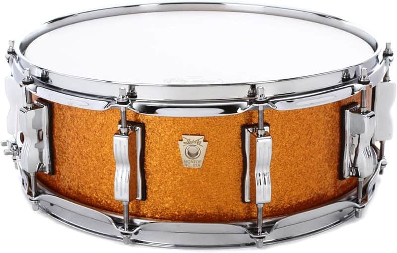 Ludwig *Pre-Order* Classic Maple 5x14" Gold Sparkle Kit Snare Drum | Made in the USA | NEW | Special Order | Authorized Dealer image 1