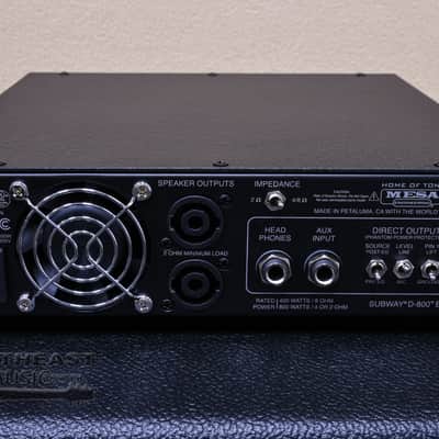 Mesa Boogie Subway D-800 Bass Amplifier Head image 3