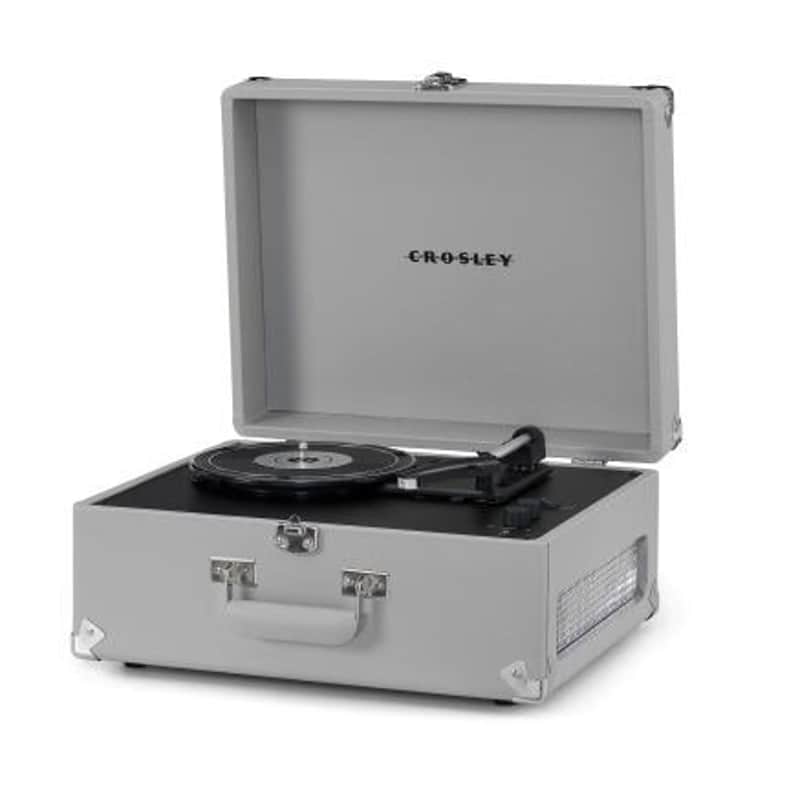 Crosley #CR6253B-GY Anthology Portable Turntable - Gray image 1