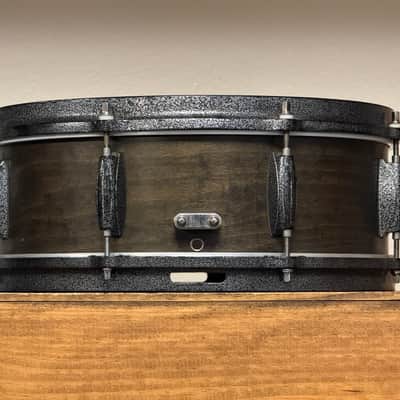 Gretsch Broadkaster Satin Ebony 5" x 14" Jasper Snare Drum image 9