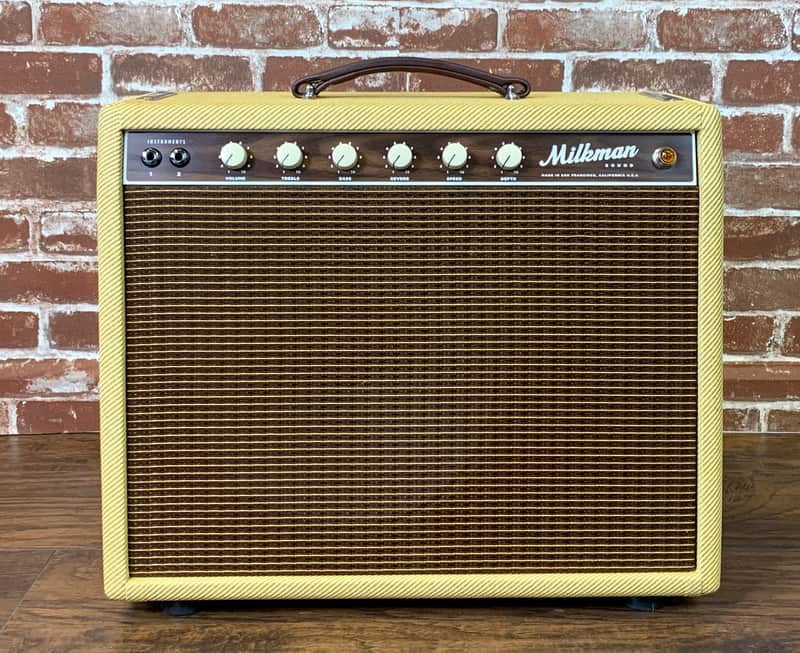Milkman Sound Half Pint Tweed w/ Walnut Faceplate 5W w/ Attenuator Class A NEW (Authorized Dealer) image 1