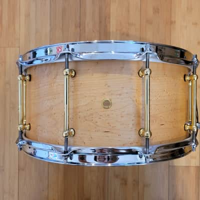 Snares - RBH Drums 6.5x14 "Prestige" Solid Birdseye Maple Snare Drum image 5