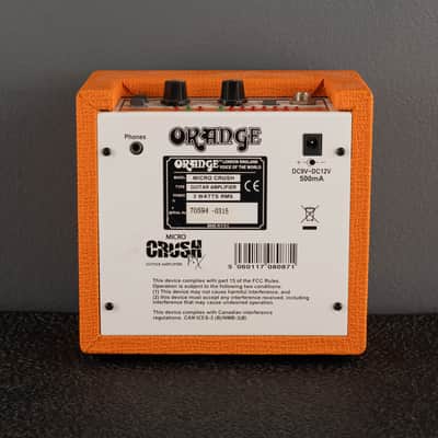 Orange Micro-Crush, Recent image 2