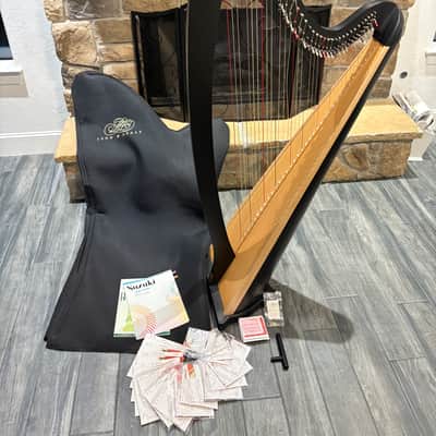 Lyon & Healy Troubadour VI 2022 - Ebony image 2