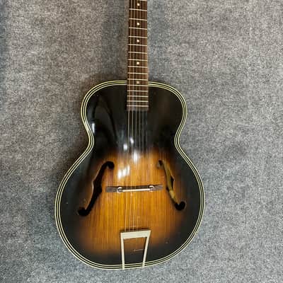Harmony H1215 Archtone 1944 - 1971 - Dark Brown Sunburst image 1