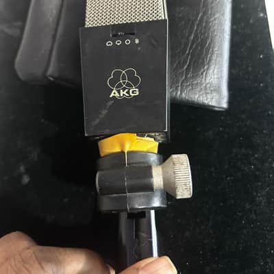 AKG C414 XLS Large Diaphragm Multipattern Condenser Microphone 2010s - Black image 1
