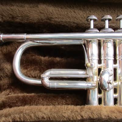 Bach 37 Bb Trumpet 1984 1st & 3rd Valve Triggers - Silver image 10