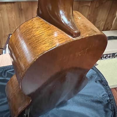 Martin Style 0 Soprano Mahogany Ukulele 1930's- 1940's  One repaired crack w/soft bag image 9