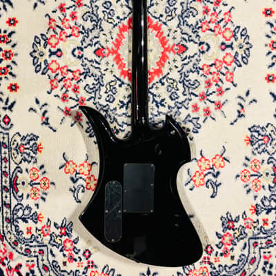 2000 B.C. Rich Mockingbird N.J. Neck-Thru Series - Made In Korea - Black image 2