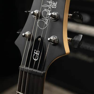 PRS SE CE 24 Satin Electric Guitar - Charcoal with Gig Bag image 6