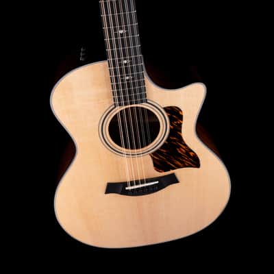 Taylor 354ce Grand Auditorium 12-String Acoustic Electric Guitar Natural With Case image 4