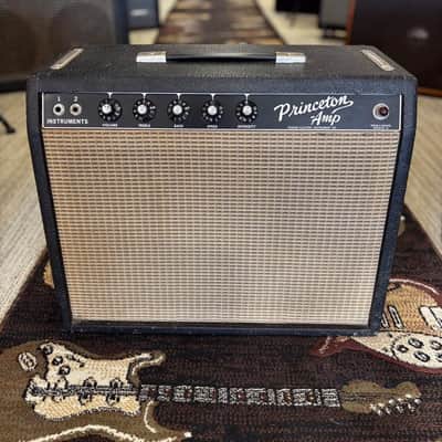 Fender Princeton Amp 1965 - Black Tolex image 1