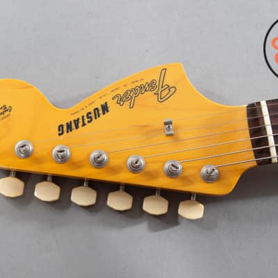2015 Fender Japan Exclusive Classic '60s Mustang – Daphne Blue – Rosewood – MIJ – w/ Gig Bag image 3