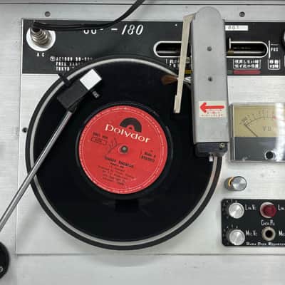 7" Record Cutting Lathe Hara Disk Recorder M-180 Working! image 4