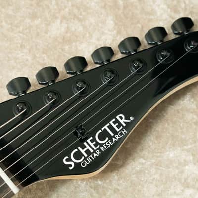 Schecter SD-7-24-AL-FXD-2H -Black- 2022 [7st Strings][Made in Japan] image 5