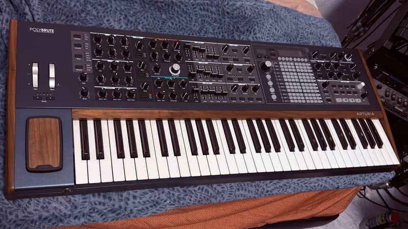 Arturia PolyBrute 61-Key Synthesizer 2021 - Present - Black image 1