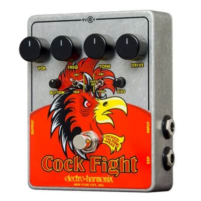 Electro-Harmonix Cock Fight Cocked Talking Parked Wah Pedal image 1