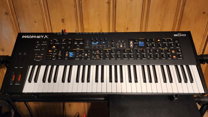 Sequential Prophet X 61-Key 16-Voice Polyphonic Synthesizer 2018 - Present - Black image 1