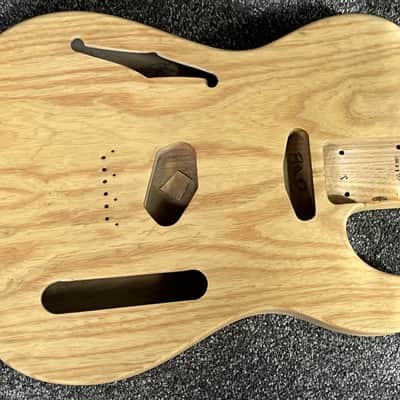 1997 G&L ASAT Thinline guitar body ash image 1