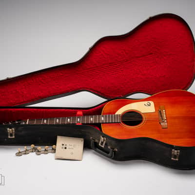 1968 Epiphone FT-79 Texan Cherry Red with Video image 2