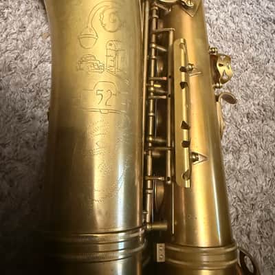 Eastman ETS652 52nd Street Bb Tenor Saxophone 2018 - Present - Aged Unlacquered Brass image 3