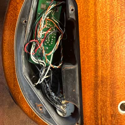 Rare 1991 Fender PBAC-100 FL - 7lbs 10 oz's! Fretless Electric Acoustic Bass - Nitro Vintage Lacquer - Made in Japan (Fuji-Gen) image 17