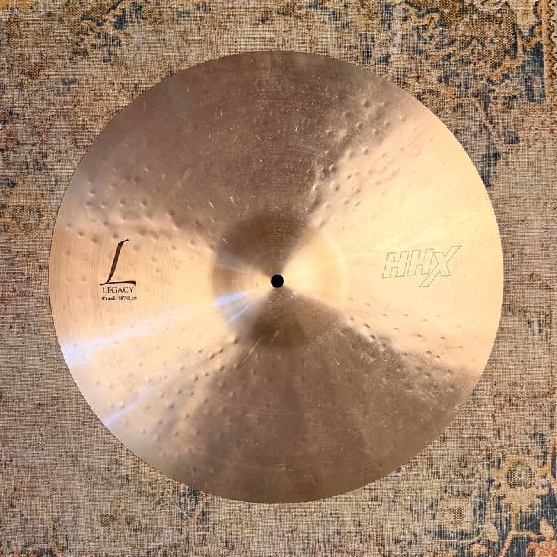 BILLY COBHAM SIGNED Sabian HHX LEGACY 18” Crash ONLY 1160 g Collectible! Don’t Pay $464 image 1