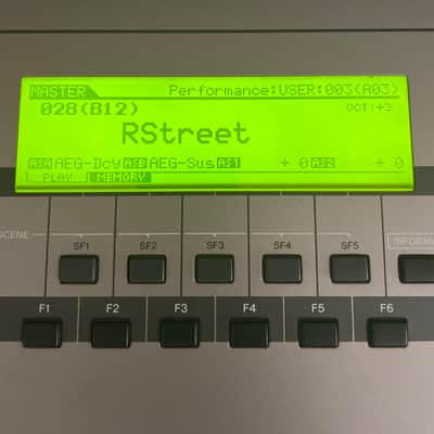 Yamaha Motif 6 Production Synthesizer 2000s - Gray image 3