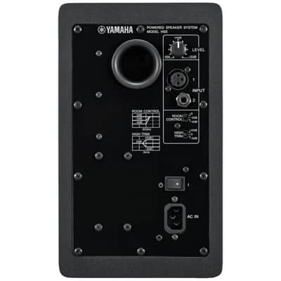 Yamaha HS5 Active Studio Monitor, White, Pair, with Yamaha HS8S Powered Studio Subwoofer image 2