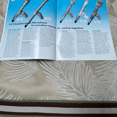 Vintage Electro-Voice Microphones Original Catalog image 10