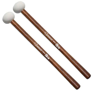 Vic Firth MB2H Hard Felt Marching Bass Mallet- Medium Head