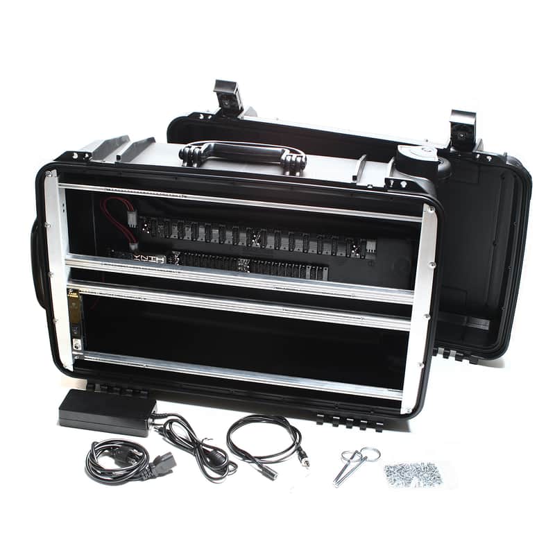 Synthrotek Portable Powered Waterproof Eurorack Case, 104HP 6U + 1U (7U) image 1