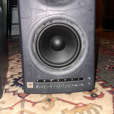 JBL LSR4326P Active Amplified Studio Monitor Speaker Pair Black 130W USB Mid 2000s - Black image 3