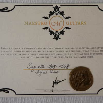Maestro Singa-WE 1808-1748 Original Series w/OHSC image 4
