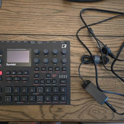 Elektron Syntakt 12 Track Drum Computer & Synthesizer 2022- Present - Black image 4