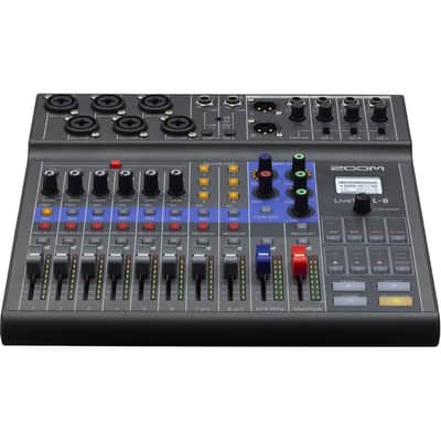 Zoom LiveTrak L-8 Portable 8-Channel Digital Mixer and Multitrack Recorder image 4