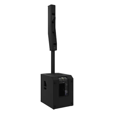 2x Electro-Voice EVOLVE 90 Powered Column Array Black + Odyssey FZEVOLVE90W Case image 5