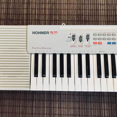 Hohner PSK 20 • Vintage PCM Keyboard Arranger Drum Machine • 49-Key • early 90s made in Japan • with box, manual, power image 3