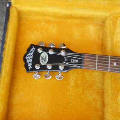 Awesome & Rare Custom Shop Washburn WM3 Swamp Ash Sunburst Electric Guitar image 3