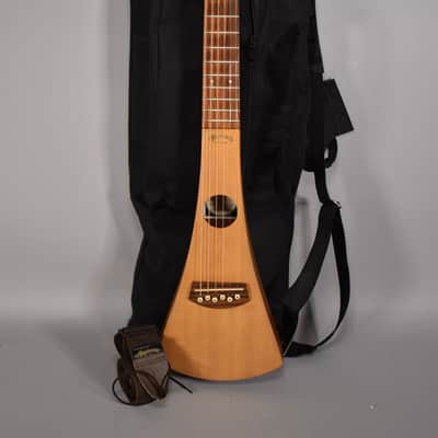 2010 Martin Backpacker Steel String Travel Guitar Natural w/Gig Bag image 1